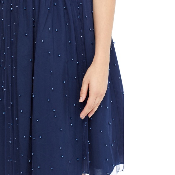 GAL MEETS GLAM Delores Vintage Pearl Dress - Picture 3 of 8